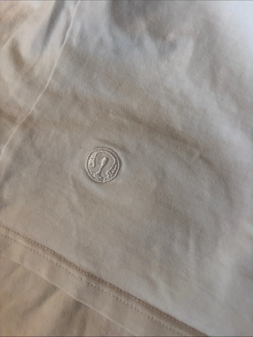 lululemon athletica Short Sleeve White baby Tee